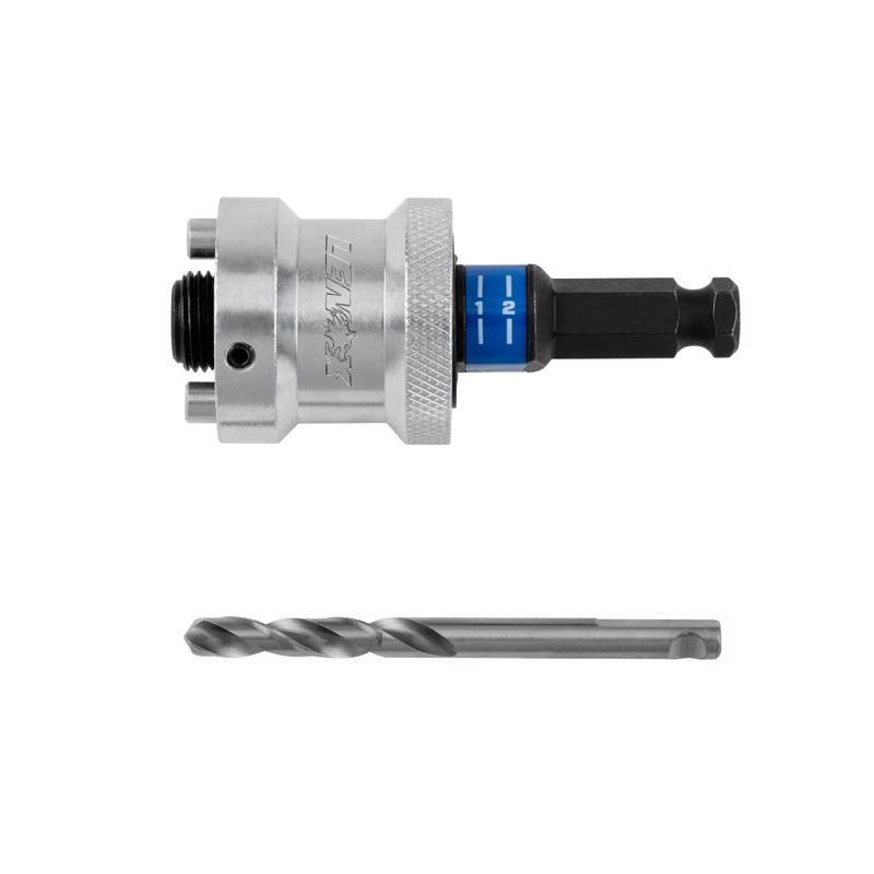 Lenox Snap-Back Steel Hole Saw Arbor 1 pc