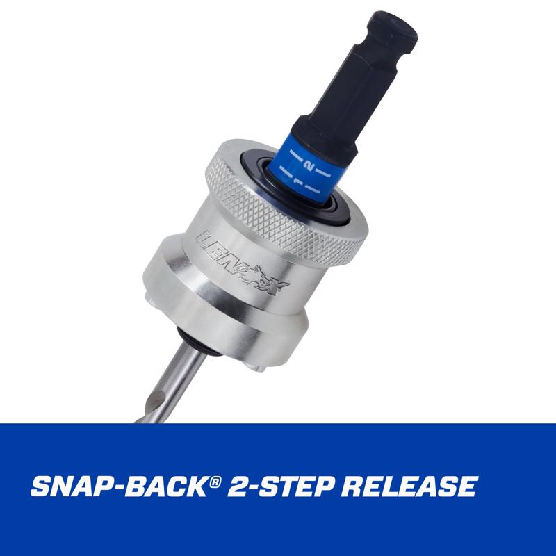 Lenox Snap-Back Steel Hole Saw Arbor 1 pc