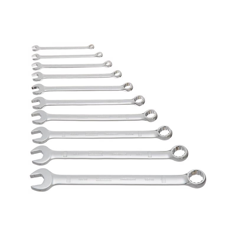 DeWalt SAE Combination Wrench Set 10 pc