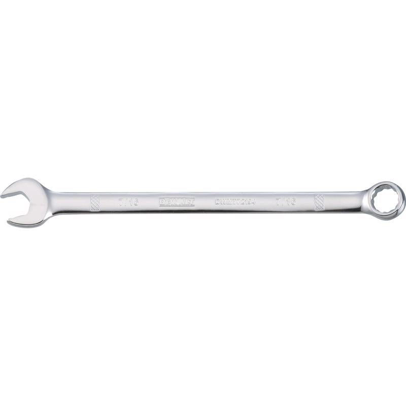 DeWalt 7/16 in. X 7/16 in. 12 Point SAE Combination Wrench 5-25/32 in. L 1 pc