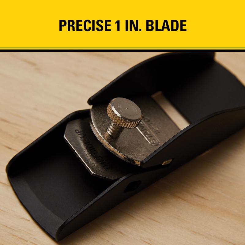 Stanley 3.5 in. L X 1 in. W Trimming Plane Cast Iron Black