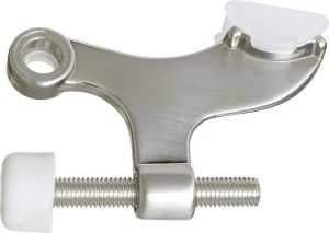 National Hardware N830-255 Hinge Pin Door Stop, Zinc, For: Hollow Core Doors