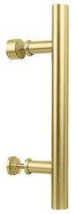 National Hardware N700-102 Madison Pull, 12 in H, Steel, Brushed Gold