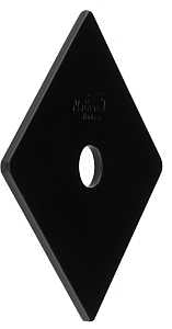 National Hardware 1222BC Indio Series N800-221 Decorative Washer, 9/16 in ID, 0.108 in Thick, Steel