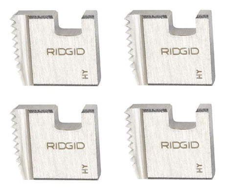 RIDGID Alloy Steel SAE Pipe Threading Die 1/2 in. 4 pc