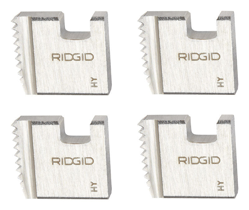 RIDGID Alloy Steel SAE Pipe Threading Die 1/2 in. 4 pc