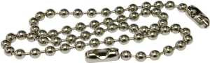 Plumb Pak PP820-19 Stopper Bead Chain, 11 in L Dimensions, For: Sink, Pack of 6