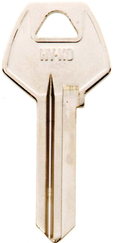 Hy-Ko 11010CO88 Key Blank, Brass, Nickel, For: Corbin Russwin Cabinet, House Locks and Padlocks, CO88 Key Number, Pack of 10