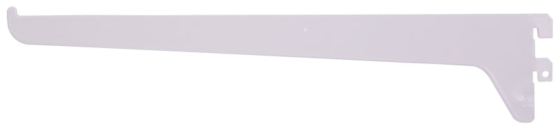 ProSource 25228PHL-PS Single and Utility Shelf Bracket, 90 lb/Pair, 12 in L, 2-1/2 in H, Steel, White, Pack of 30