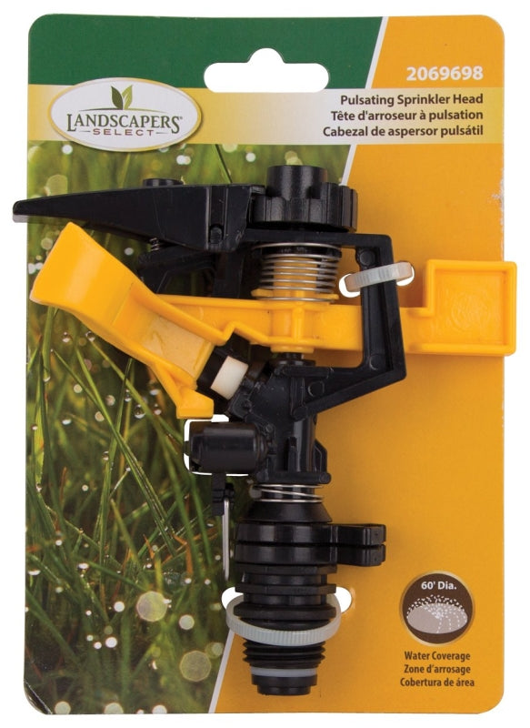 Landscapers Select DY601 Sprinkler, Male, Round, Plastic