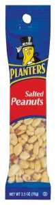 Planters 549751 Cocktail Peanut, 2.5 oz, Bag, Pack of 15