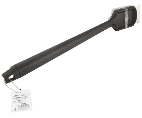 Omaha BBQ1010 Grill Brush with Scraper, 3 in L Brush, 2-1/2 in W Brush, Stainless Steel Bristle, Stainless Steel Bristle