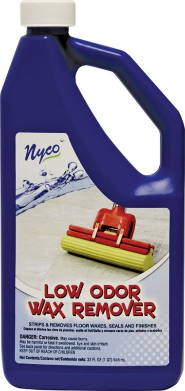 nyco NL90456-903206 Wax Remover, 1 qt Bottle, Liquid, Slight Solvent, Yellow, Pack of 6