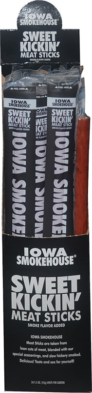 Iowa Smokehouse IS-1.5CSTE Meat Stick, 1.5 oz, Country Style Teriyaki, Pack of 24