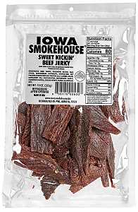 JERKEY BEEF SWEET KICKIN 10OZ, Pack of 6