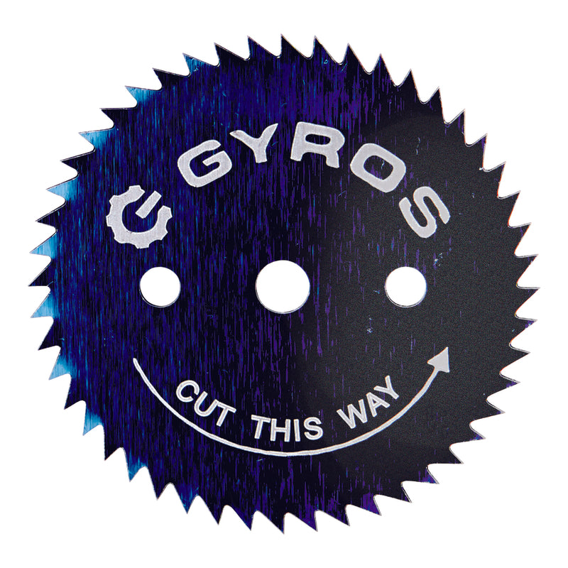 Gyros Tools 1-1/4 in. D X 1/8 in. Ripsaw Steel Circular Saw Blade 48 teeth 1 pc