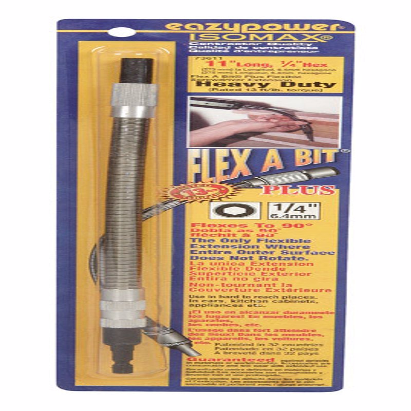 Eazypower Isomax 11 in. Steel Bit Extension Extension 1/4 in. Hex Shank 1 pc
