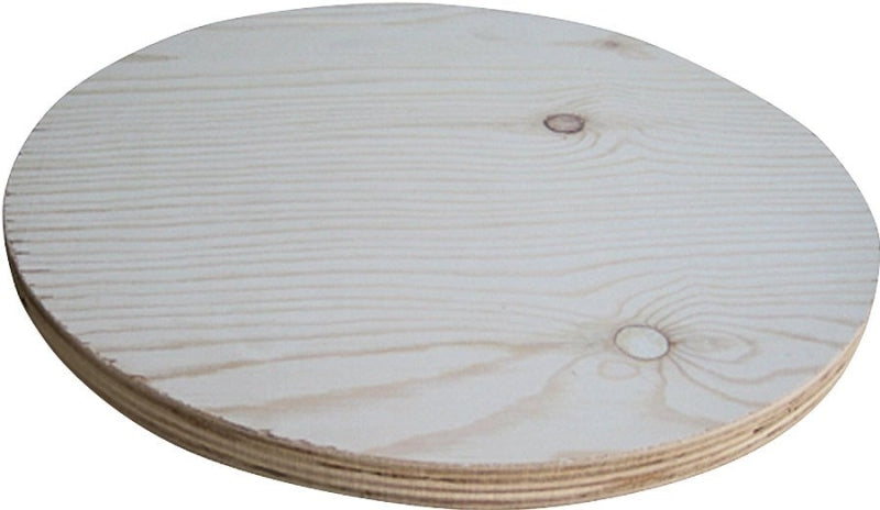 ALEXANDRIA Moulding PYR02-PY012C Round Plywood, 11-3/4 in W Actual