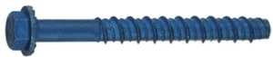 Tapcon 24293 Screw Anchor, Hex Drive, Steel, Metallic, 15 PK