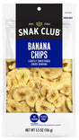 Snak Club CSU29419 Banana Chips, 5.5 oz, Pack of 6