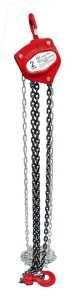 American Power Pull 400 Series 420 Chain Block, 2 ton, 10 ft H Lifting, 16-9/16 in Between Hooks