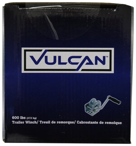 Vulcan HBB13 Hand Winch, 600 lb, Steel