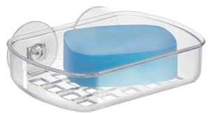 iDESIGN 19600 Suction Soap Cradle, Plastic