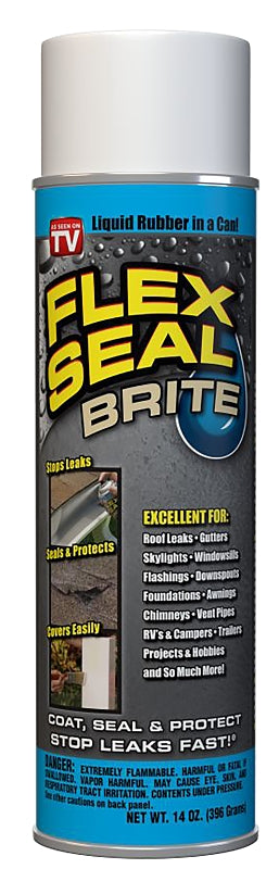 Flex Seal FSB20 Rubberized Spray Coating, 14 oz Can