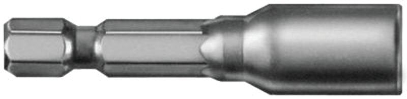 Irwin 94232 Nutsetter, 1/2 in Dia, 5/16 in Drive, 6-Point Drive, 1-7/8 in L, 1/4 in L Shank, Hex Shank