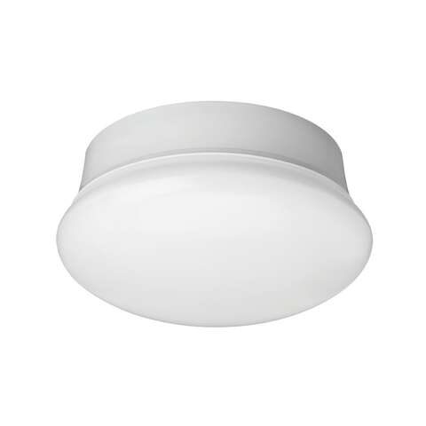 ETI Color Preference 3.5 in. H X 7 in. W X 7 in. L White LED Ceiling Spin Light