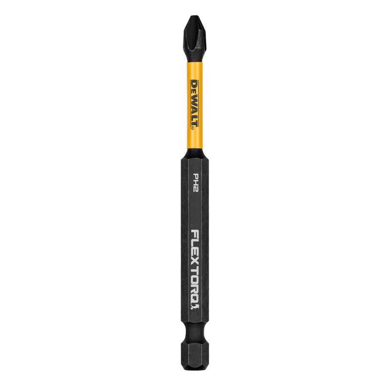 DeWalt FlexTorq Phillips #2 X 3-1/2 in. L Power Bit Steel 1 pc