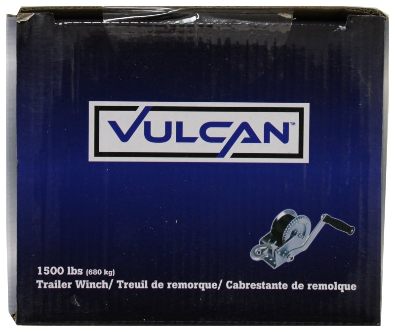 Vulcan HBB14 Hand Winch, 1500 lb, Steel