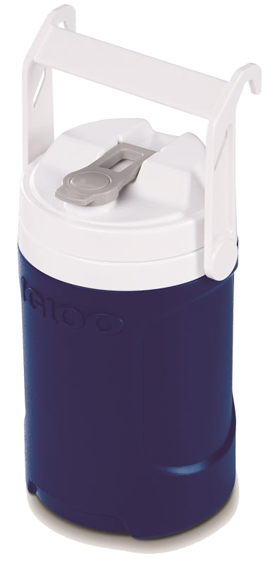 Igloo Latitude 0031297 Cooler, Swing-Up Handle, 0.5 gal, Majestic Blue