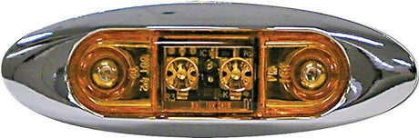 PM V168XA LED Light, 9/16 V, 2-Lamp, LED Lamp, Amber Lamp