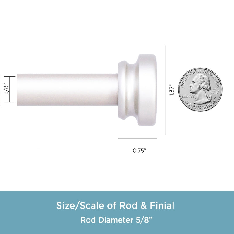 ROD CURTAIN IRVINE BRSHNICK5/8