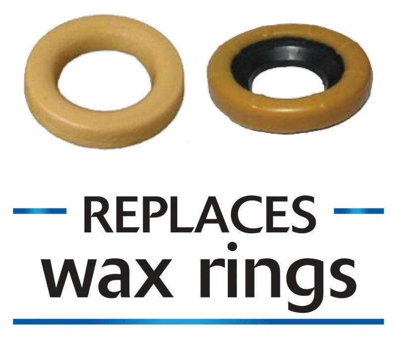 Korky 6000BP Toilet Seal Kit, Foam/Rubber, Red, For: 3 in and 4 in Drain Pipes