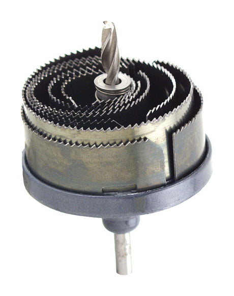 GreatNeck Assorted in. Steel 7-in-1 Hole Saw 1 pk