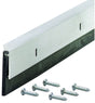M-D 68247 Door Sweep, 36 in L, 1/4 in W, Aluminum Flange, EPDM Rubber Insert