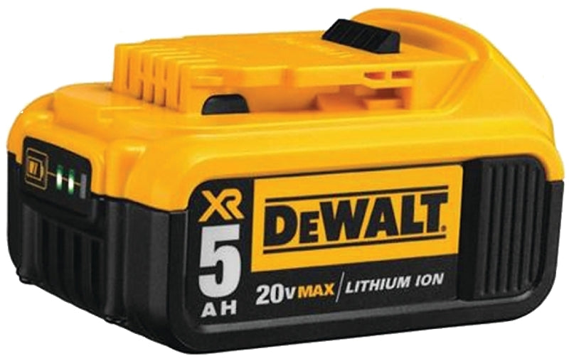 DEWALT 20V MAX Series DCB205 Battery Pack, 20 V Battery, 5 Ah, 90 min Charging
