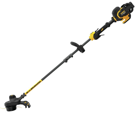 DEWALT DCST970B Cordless String Trimmer, Tool Only, 3 Ah, 60 V, Lithium-Ion, 0.095 in Dia Line, 52 in L Shaft