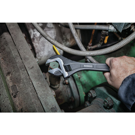 DeWalt Metric and SAE Adjustable Wrench 12 in. L 1 pc