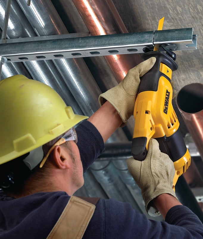 DEWALT DWE357 Reciprocating Saw, 12 A, 1-1/8 in L Stroke, 3000 spm, Includes: (1) Heavy-Duty Kit Bag