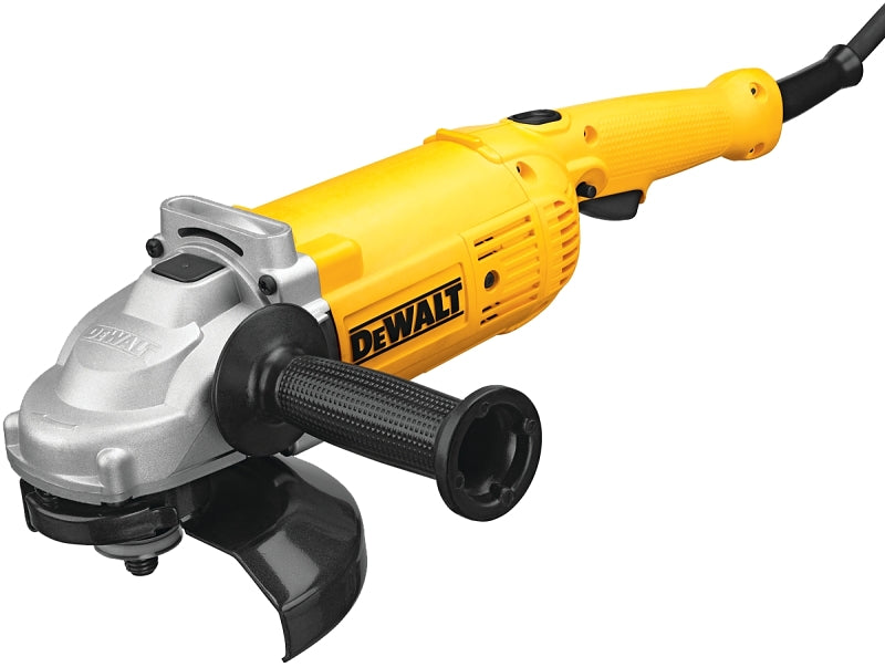 DEWALT DWE4517 Series Angle Grinder, Includes: 7 in Guard and 2-Position Side Handle, 15 A, 5/8-11 Spindle