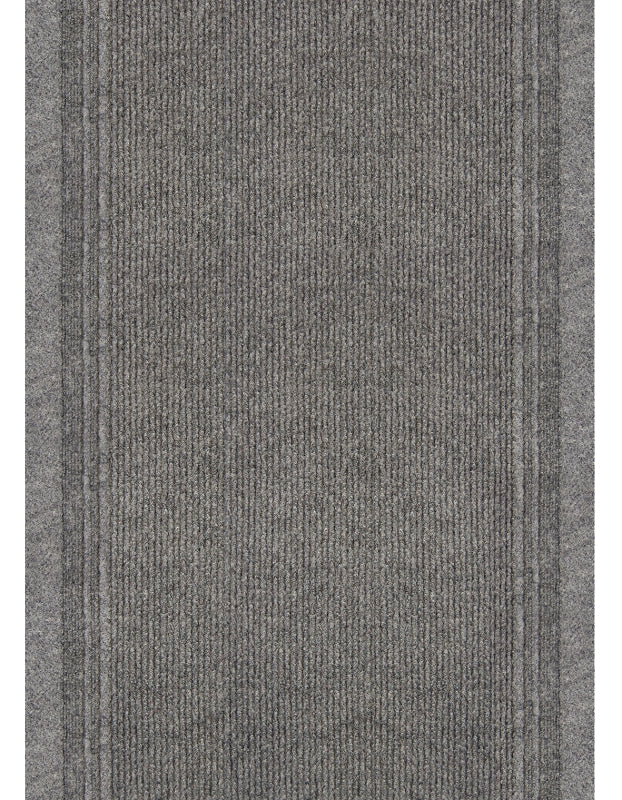 Multy Home MT1000275 Rug, 60 ft L, 26 in W, Runner, Polypropylene Rug, Gray