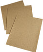 3M 02115 Sandpaper Sheet, Gold, 11 in L, 9 in W, Medium, 80 Grit, Aluminum Oxide Abrasive, Paper Backing