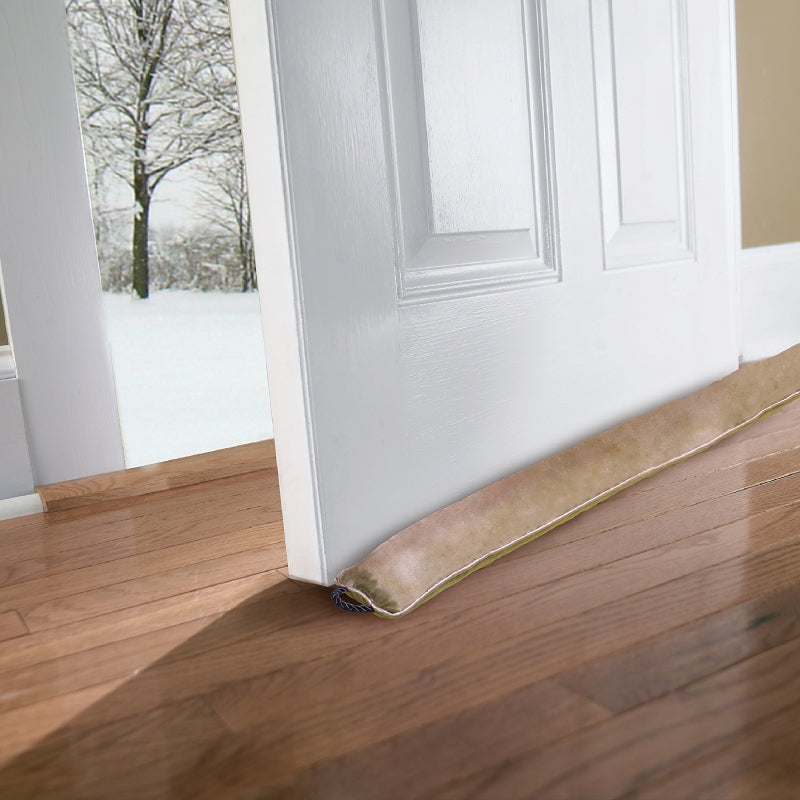 Frost King DS2 Draft Stop, 36 in L, Synthetic Fleece, Beige