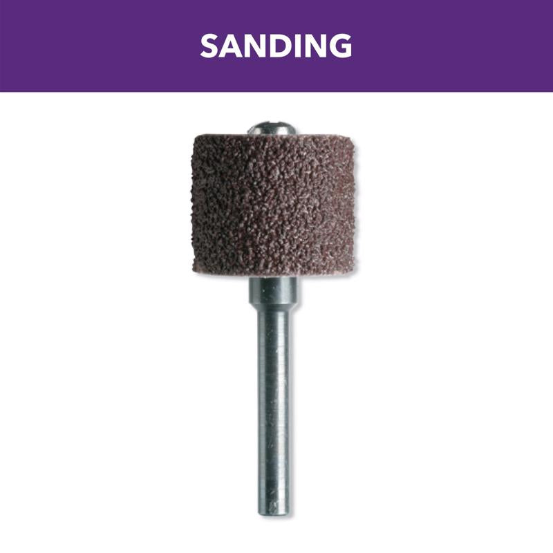 Dremel 0.3 in. D X 1/2 in. L Emery Drum Sander Bands 120 Grit Fine 6 pc