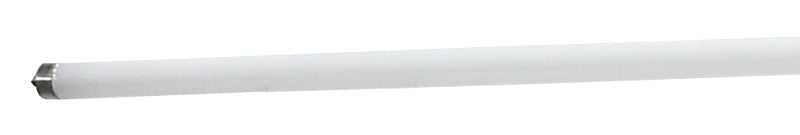 Sylvania S6577 Fluorescent Bulb, 59 W, T8 Lamp, FA8 Single Pin Lamp Base, 5900 Lumens, 5000 K Color Temp, Natural Light, Pack of 24