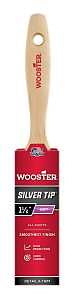 Wooster 5222-1-1/2 Paint Brush, 1-1/2 in W, 2-7/16 in L Bristle, Polyester Bristle, Varnish Handle