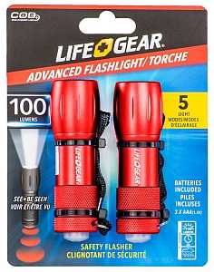 LifeGear LG09-60660-SA4 Mini Max Flashlight, AAA Battery, Alkaline Battery, LED Lamp, 160 Lumens